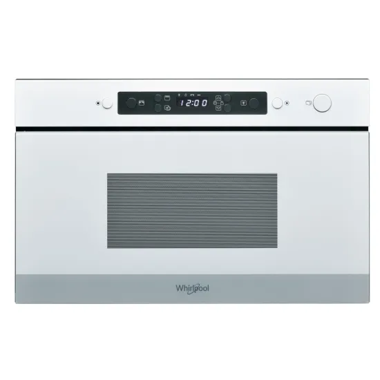 Whirlpool AMW 4920/WH beépíthető mikrohullámú sütő, 750W, 22L, 59.5x32x38.2 cm, fehér szín