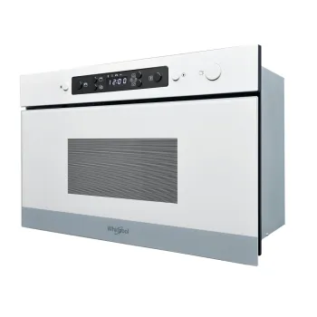 Whirlpool AMW 4920/WH beépíthető mikrohullámú sütő, 750W, 22L, 59.5x32x38.2 cm, fehér szín