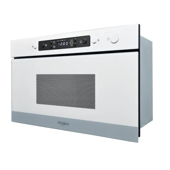 Whirlpool AMW 4920/WH beépíthető mikrohullámú sütő, 750W, 22L, 59.5x32x38.2 cm, fehér szín