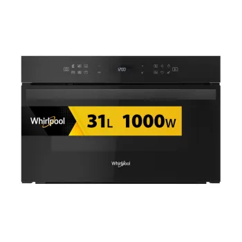 Whirlpool AMW 6440 FB beépíthető mikrohullámú sütő, 31L, 1000W, 59.5x46.8x38.5 cm, fekete szín 