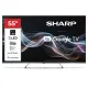 Sharp 55JP7265E 4K UHD Smart QLED MiniLED TV, 55", 139.7 cm