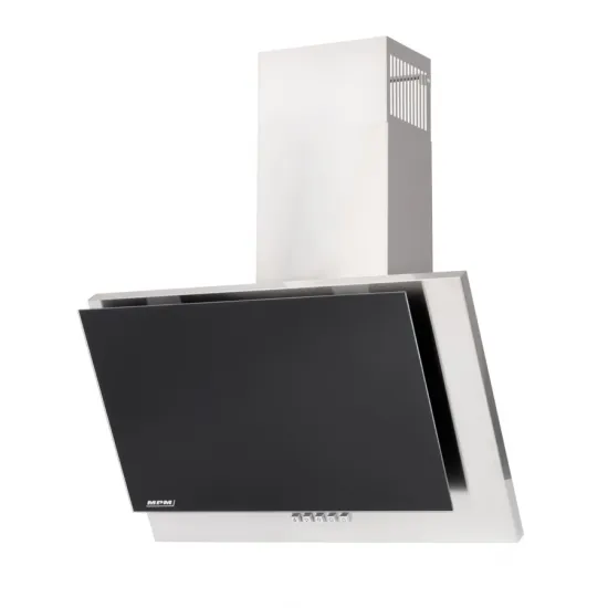 MPM MPM-60-OM-36 beépíthető falra szerelhető döntött kürtös konyhai elszívó, 