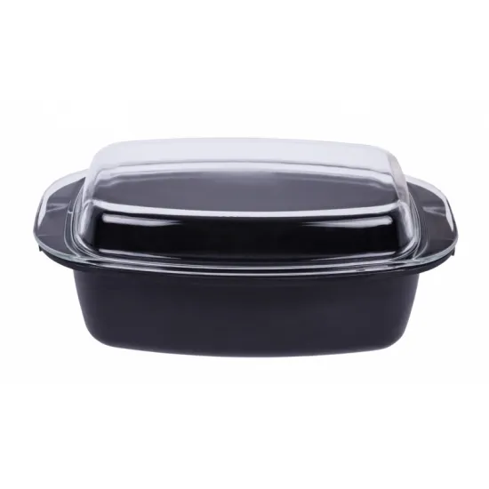 MPM sütőtál üveg tetővel, 5 L SBR-1