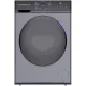 Dimarson DM-JG100-A214VE elöltöltős mosógép, 10 kg, inverter motor, gőz, 59.8x53.5x84.5 cm, fekete/szürke szín 