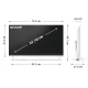 Sharp 32HF2265EW HD Ready Smart LED TV, 32", 81.28 cm 