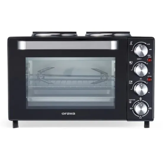 Orava ELEKTRAX48 48L mini sütő 2db főzőlappal