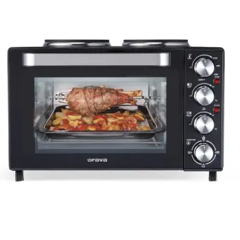 Orava ELEKTRAX48 48L mini sütő 2db főzőlappal
