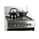 MPM MPM-66-KGM-11 kombinált tűzhely, 70L, 60x60x85 cm, inox szín 