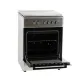 MPM MPM-66-KGM-11 kombinált tűzhely, 70L, 60x60x85 cm, inox szín 