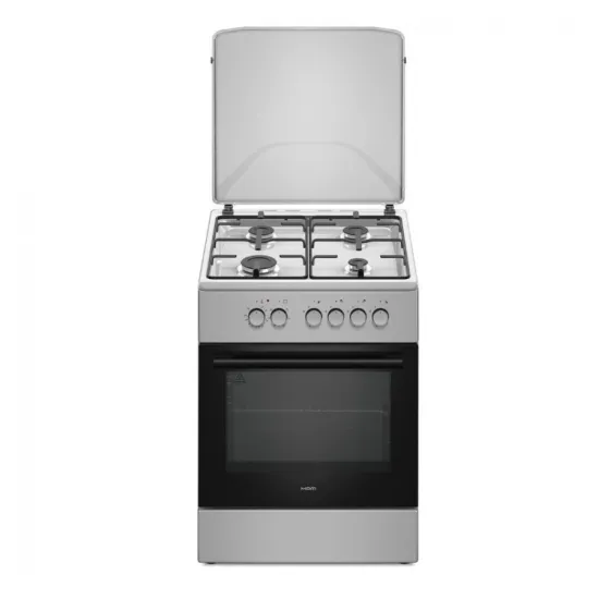 MPM MPM-66-KGM-11 kombinált tűzhely, 70L, 60x60x85 cm, inox szín 