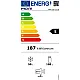 MPM MPM-249-CZ-50 felülfagyasztós kombinált hűtőszekrény, 198/50L, 55x58x165.5 cm, sötét inox szín 