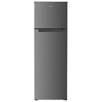 MPM MPM-249-CZ-50 felülfagyasztós kombinált hűtőszekrény, 198/50L, 55x58x165.5 cm, sötét inox szín 