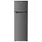 MPM MPM-249-CZ-50 felülfagyasztós kombinált hűtőszekrény, 198/50L, 55x58x165.5 cm, sötét inox szín 