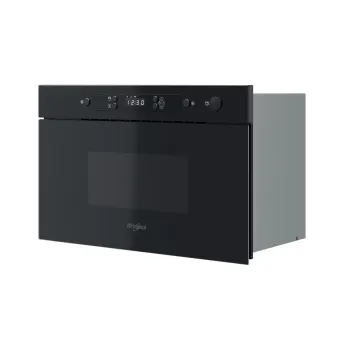 Whirlpool MBNA900B beépíthető mikrohullámú sütő, 22L, 750W, 59.5x32x38.2 cm, fekete szín 