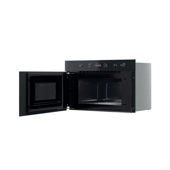 Whirlpool MBNA900B beépíthető mikrohullámú sütő, 22L, 750W, 59.5x32x38.2 cm, fekete szín 