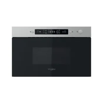 Whirlpool MBNA920X beépíthető mikrohullámú sütő, 750W, 22L, 59.5x32x38.2cm inox szín