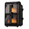 MPM MPM-MFR-13 forrólevegős sütő, Air Fryer, 12L, fekete szín 