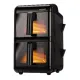 MPM MPM-MFR-13 forrólevegős sütő, Air Fryer, 12L, fekete szín 