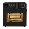 MPM MPM-MFR-15 forrólevegős sütő, Air Fryer forgó kosárral, 16L, 1700W, fekete szín 