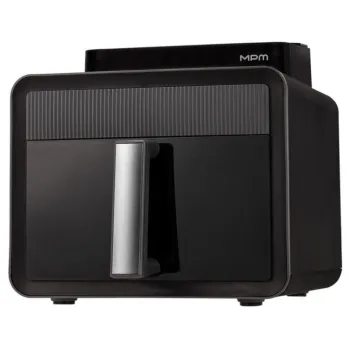 MPM-MFR-16 forrólevegős sütő, Air Fryer, 7L, 1600W, fekete szín