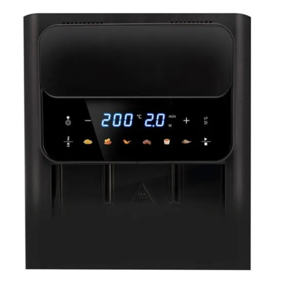 MPM MPM-MFR-16 forrólevegős sütő, Air Fryer, 7L, 1600W, fekete szín