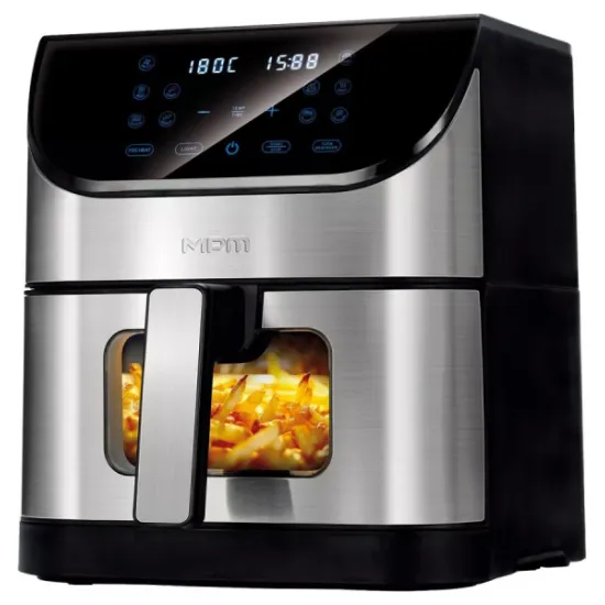 MPM MPM-MFR-17M forrólevegős sütő, Air Fryer,8L, 1800W