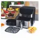 MPM MPM-MFR-17M forrólevegős sütő, Air Fryer,8L, 1800W
