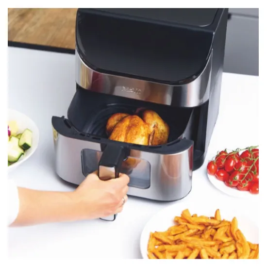 MPM MPM-MFR-17M forrólevegős sütő, Air Fryer,8L, 1800W