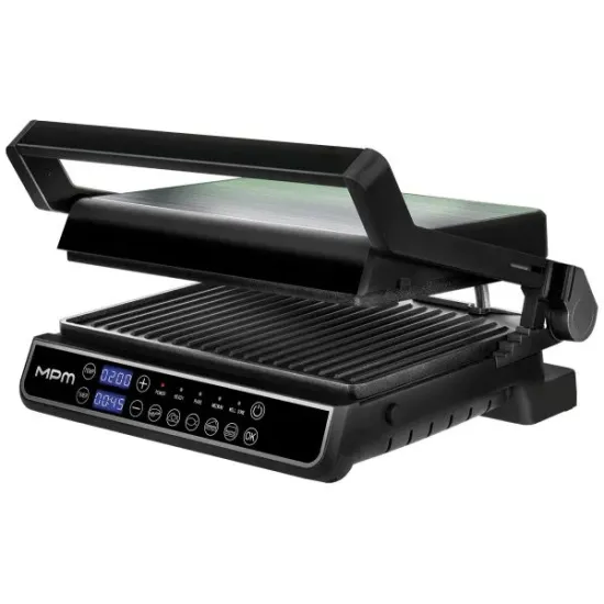 MPM MPM-MGR-14 kontakt grill, 2000W, fekete 