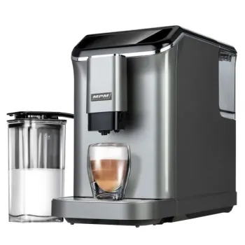 MPM MPM-MKW-11M automata kávéfőző, 1.5L,automatikus habosított tejadagoló a választott kávé típusától függően, 5 féle programozott kávé 