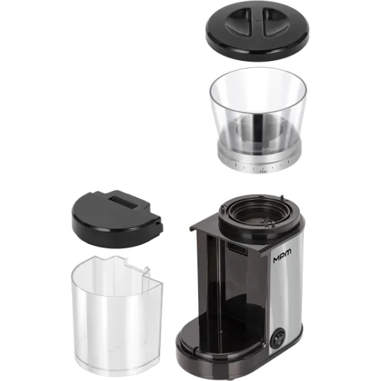MPM MPM-MMK-09M kávédaráló, 1500W, inox szín 