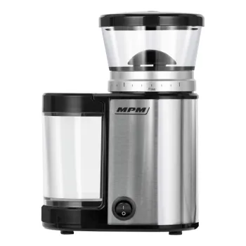 MPM-MMK-09M kávédaráló, 1500W, inox szín 