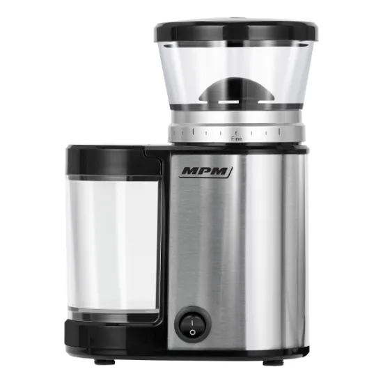 MPM MPM-MMK-09M kávédaráló, 1500W, inox szín 