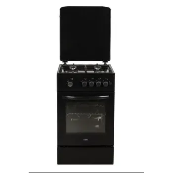 MPM MPM-56-KGF-21B gáztűzhely, 54L, 50x60x85 cm, fekete szín 