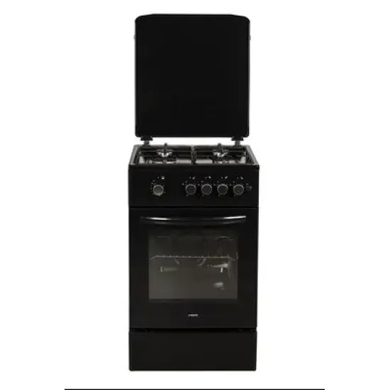 MPM MPM-56-KGF-21B gáztűzhely, 54L, 50x60x85 cm, fekete szín 