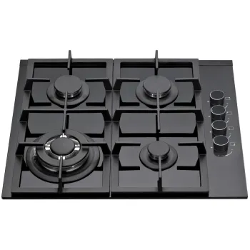 MPM MPM-60-GMH-17 beépíthető gáz főzőlap, wok főzőzóna, 58.4x51 cm 