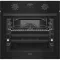 MPM MPM-63-BO-30 beépíthető sütő, 76L, 59.5x56.5x59.5 cm, fekete szín