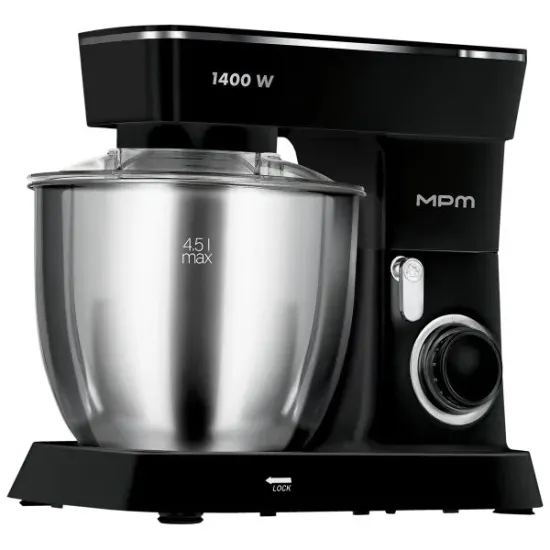 MPM-MRK-25 konyhai robotgép, 1400W, 5L, fekete szín 