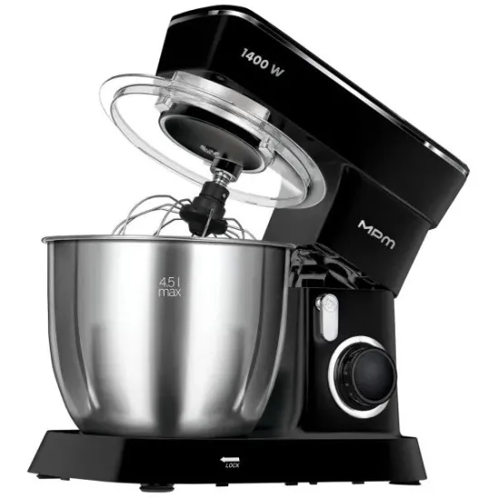 MPM-MRK-25 konyhai robotgép, 1400W, 5L, fekete szín 