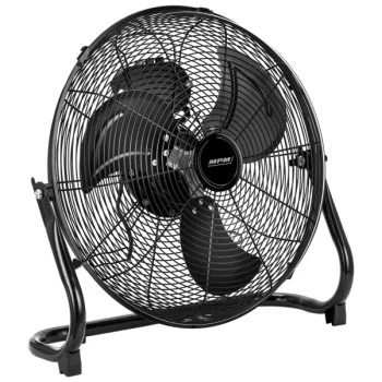 MPM-MWP-27/C padló ventilátor, 75W, 46.5 cm, fekete szín 