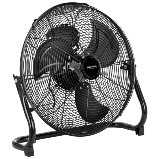 MPM-MWP-27/C padló ventilátor, 75W, 46.5 cm, fekete szín 