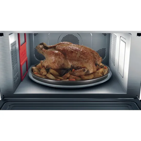 Whirlpool MWSC 9133 SX mikrohullámú sütő, 33L, 1000W, inox szín