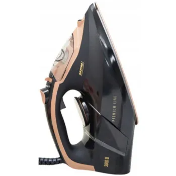 MPM MPM-MZE-24/C gőzölős vasaló, 3000W, fekete/barna szín, kerámia vasalótalp