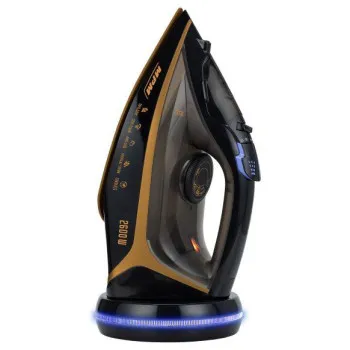 MPM MPM-MZE-26 vezeték nélküli gőzölős vasaló, 2600W, fekete szín