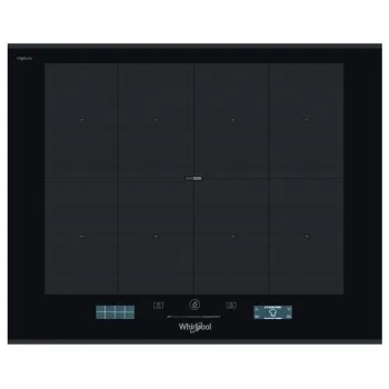 Whirlpool SMP 658C/BT/IXL beépíthető indukciós kerámialap, 65x51x5.4 cm, fekete szín