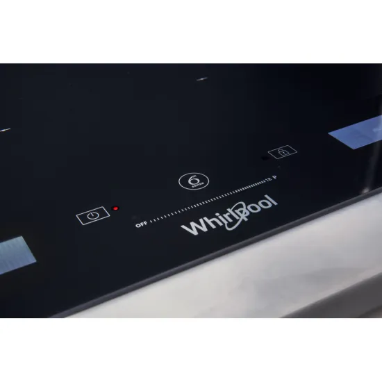 Whirlpool SMP 778 C/NE/IXL beépíthető indukciós kerámialap, 77x51x5.7 cm, fekete szín 
