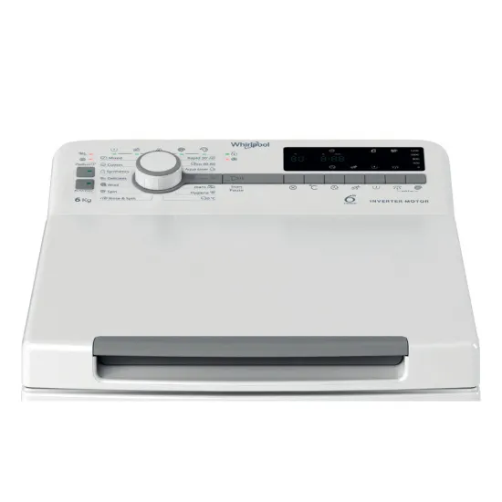 Whirlpool TDLRG 6261BS EU/N felültöltős mosógép, 6 kg, inverter motor, 40x60x90 cm 