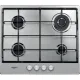 Whirlpool TGML 651 IX beépíthető gáz főzőlap, 58x51x5.6 cm, wok égőfej, inox szín 