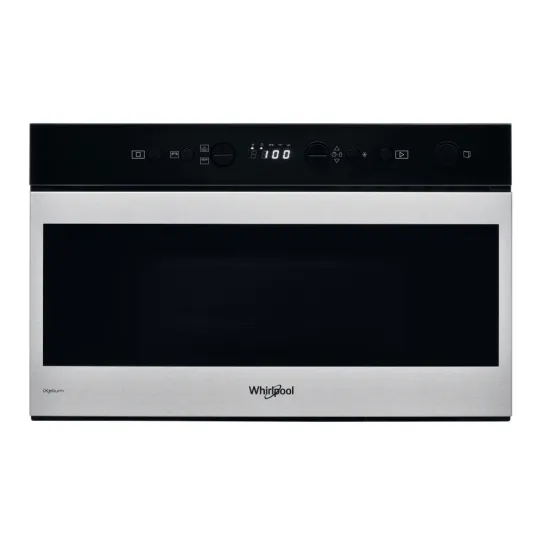 Whirlpool W9 MN840 IXL beépíthető mikrohullámú sütő, 750W, 22L, 59.5x32x38.2 cm, inox szín