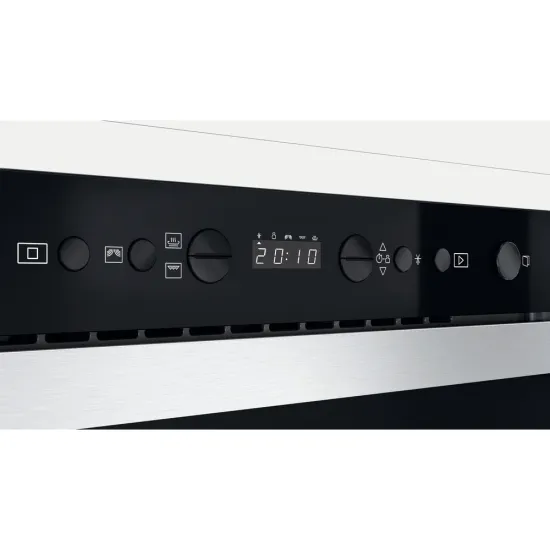Whirlpool W9 MN840 IXL beépíthető mikrohullámú sütő, 750W, 22L, 59.5x32x38.2 cm, inox szín